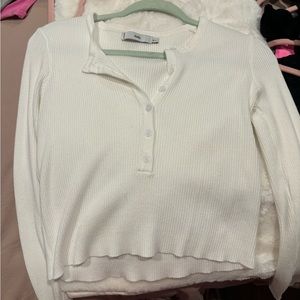 Adika Button Detail Long Sleeve